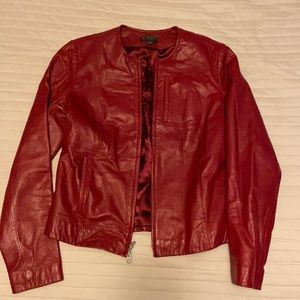 Leather jacket